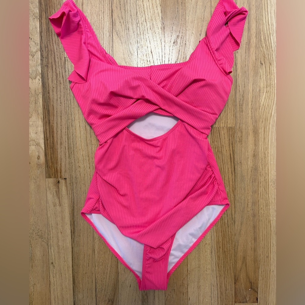 Pink One-Piece Swimsuit